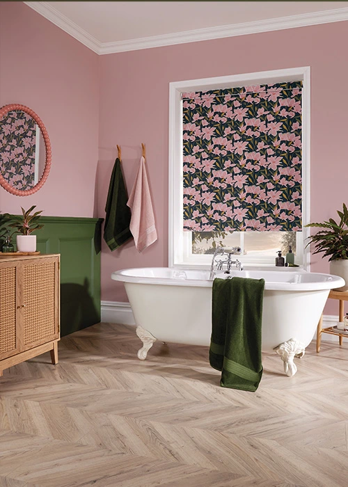 Roller Azalea Pink BO Bath