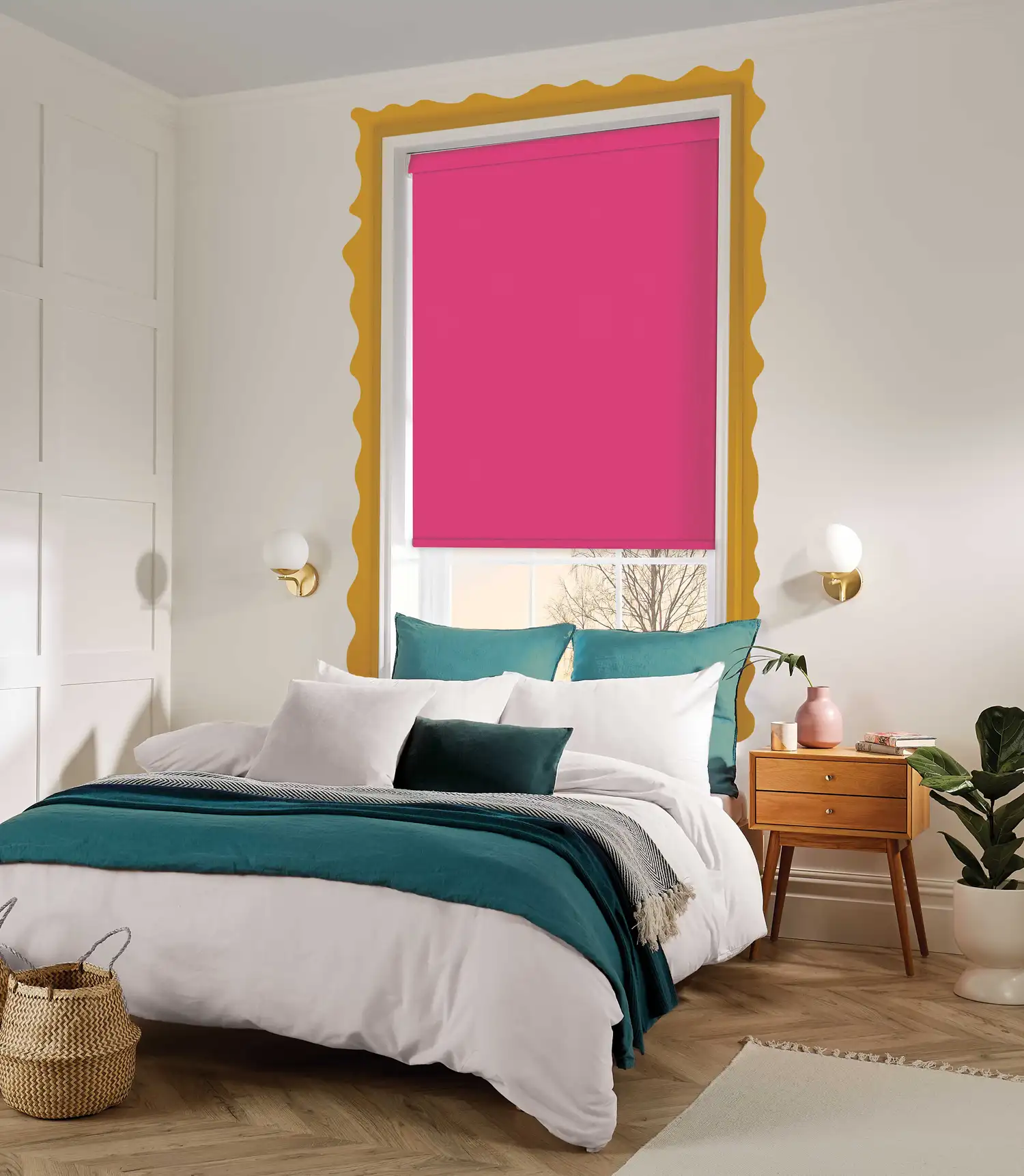 LL 2023 Roller Paradise Pink Bed Yellow Barbiecore web