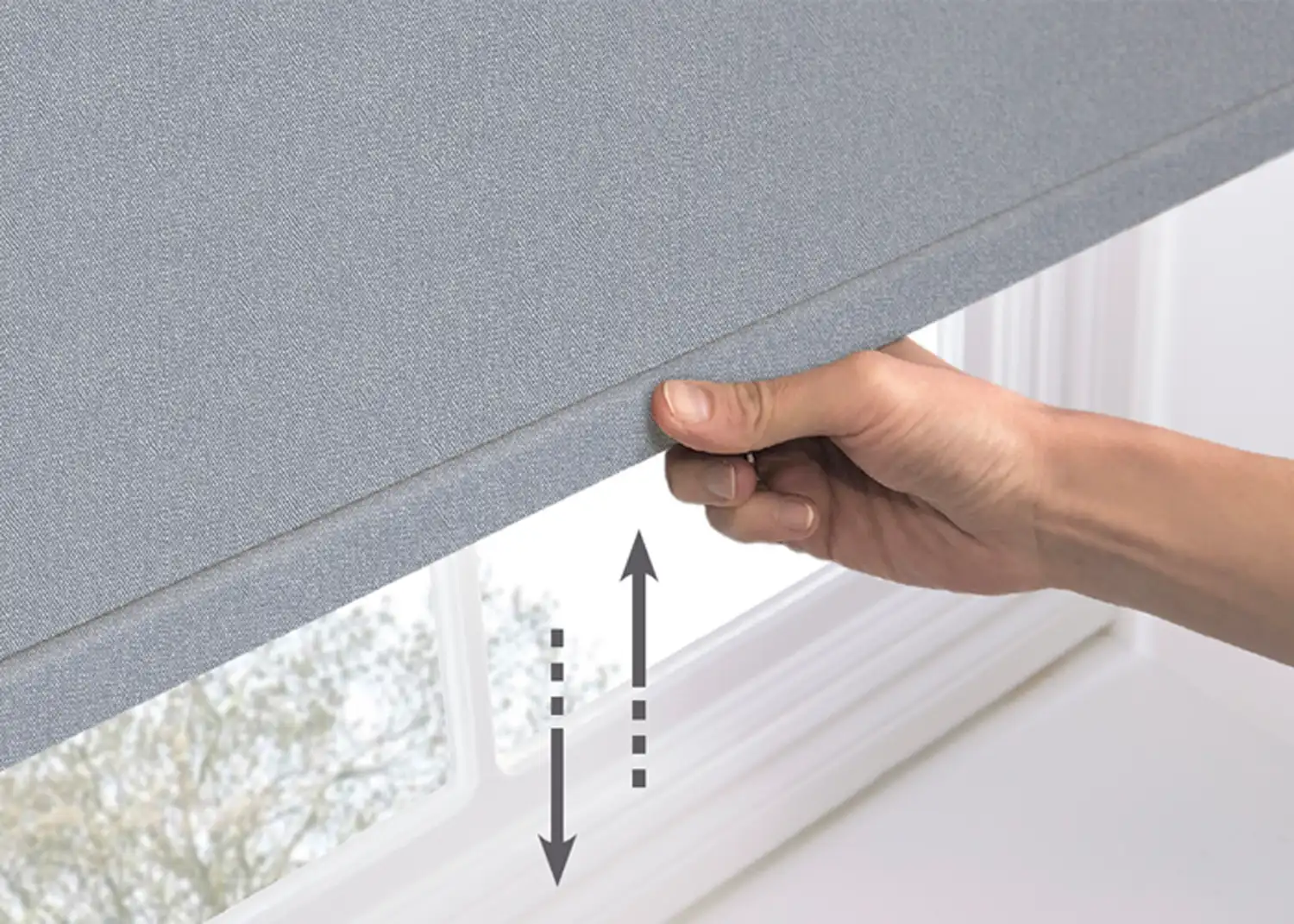 Precision Blind with hand