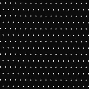 ALUMINIUM VENETIAN SATIN BLACK PERFORATED 1