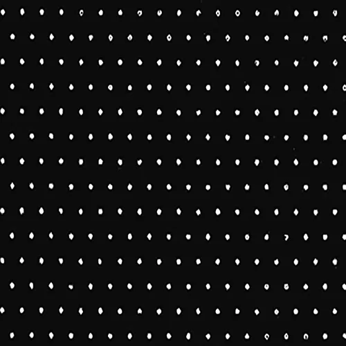 ALUMINIUM VENETIAN SATIN BLACK PERFORATED 1
