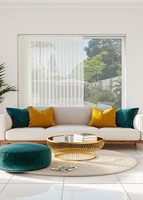 Allusion Portrait size Horizon White Liv