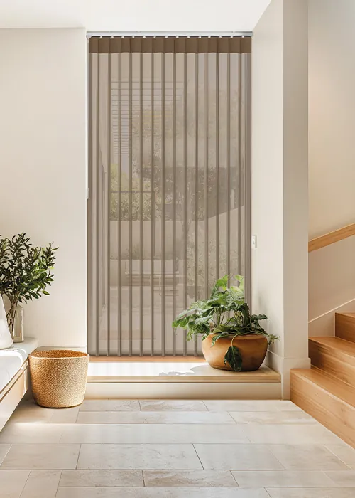 Allusion Portrait size Natural Wood Hallway