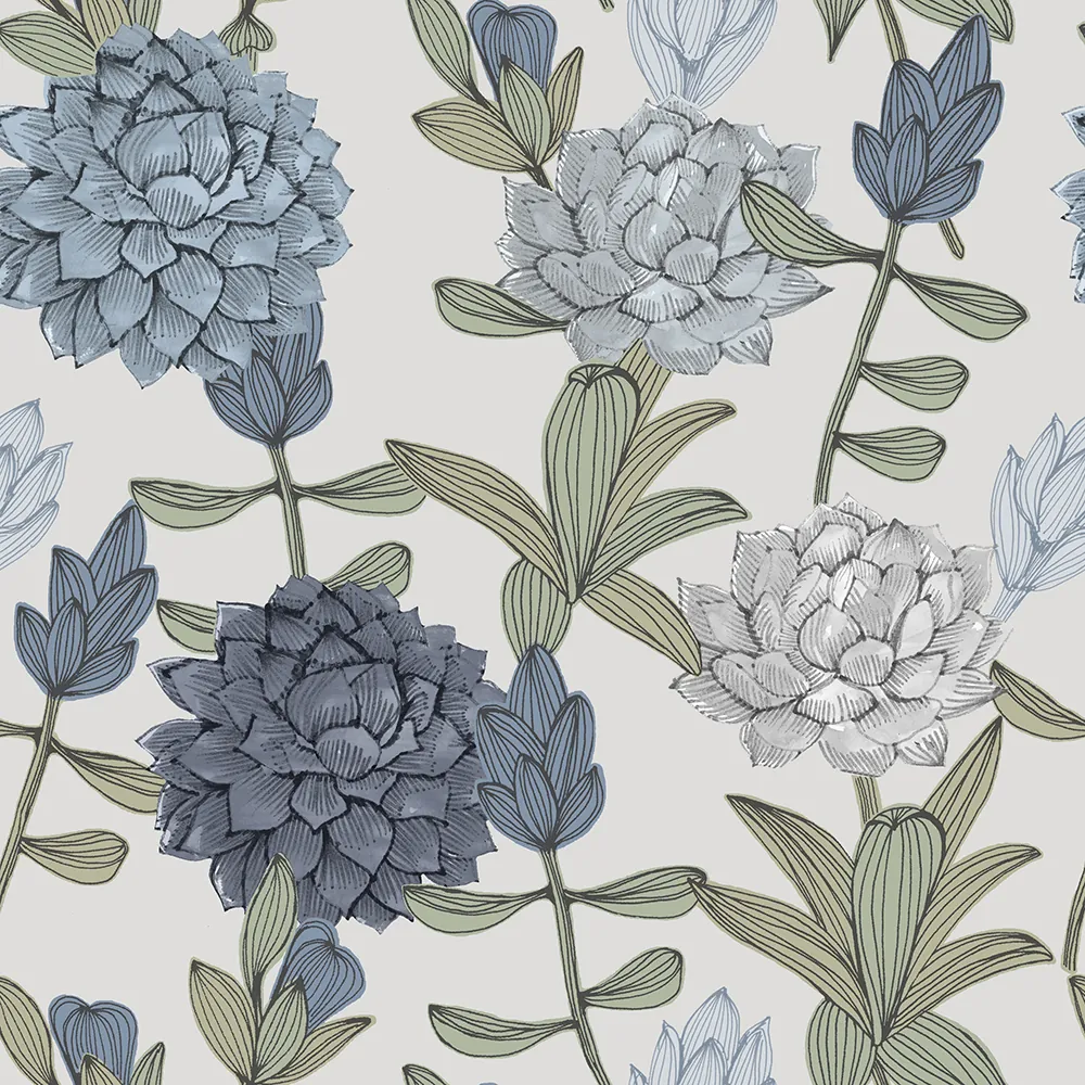DAHLIA BO BLUE
