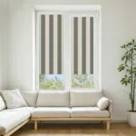 PF ROLL BRIGHTON STRIPE BO CHARCOAL PF ROLL BRIGHTON STRIPE BO CHARCOAL