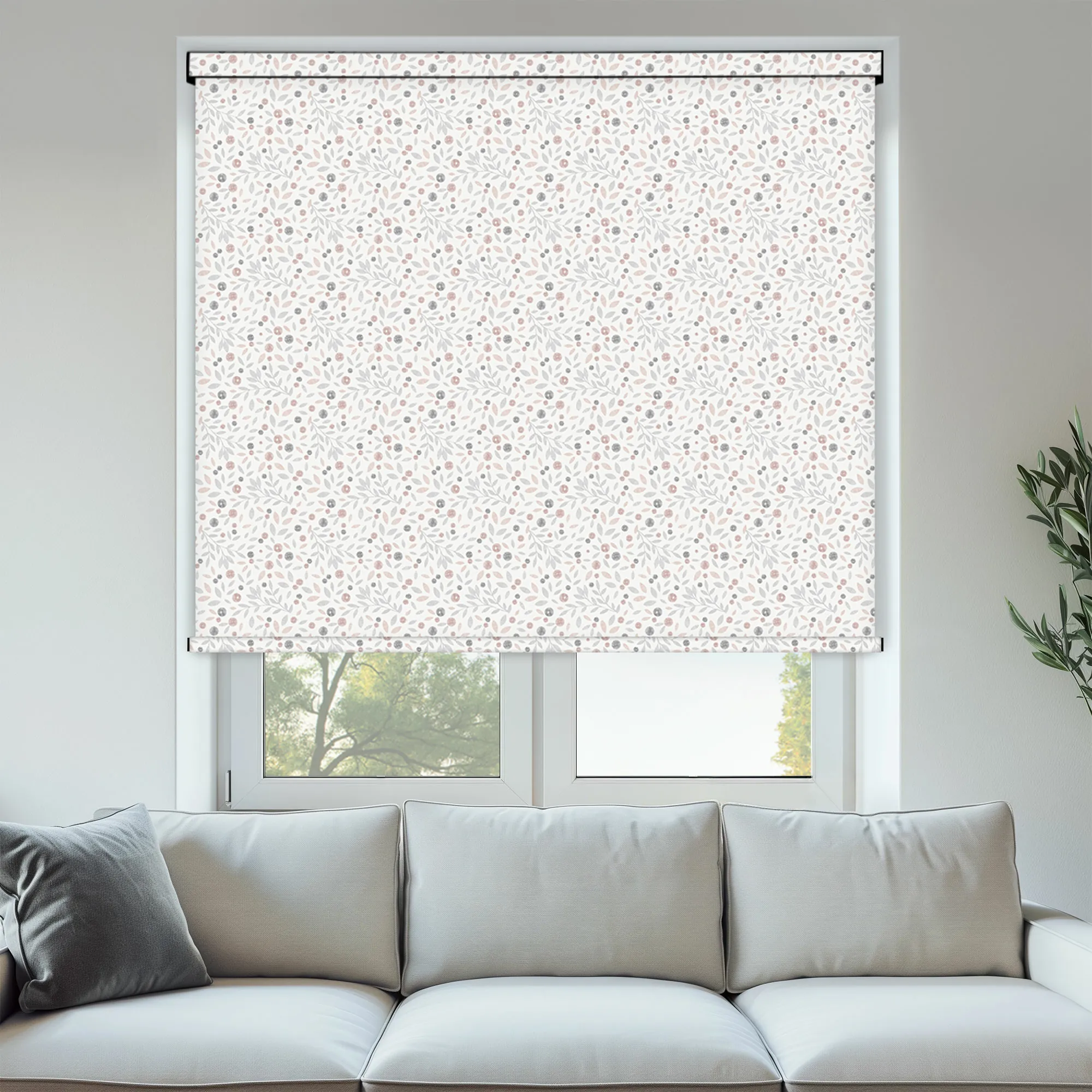 ROLL COTTON FLOWER BLUSH 1