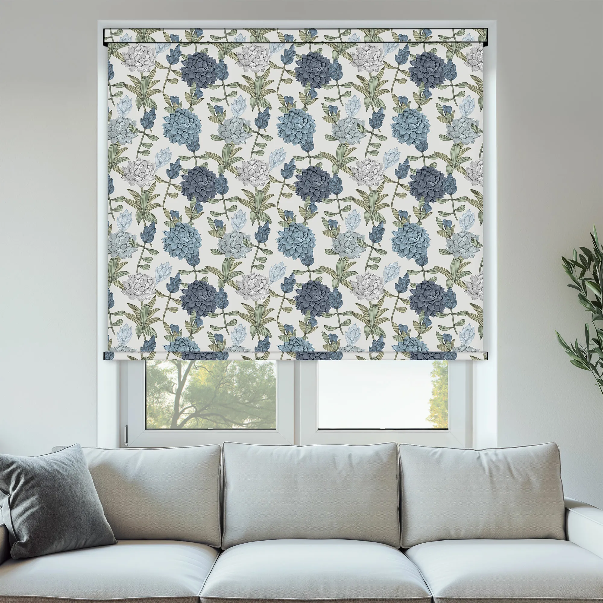 ROLL DAHLIA BO BLUE