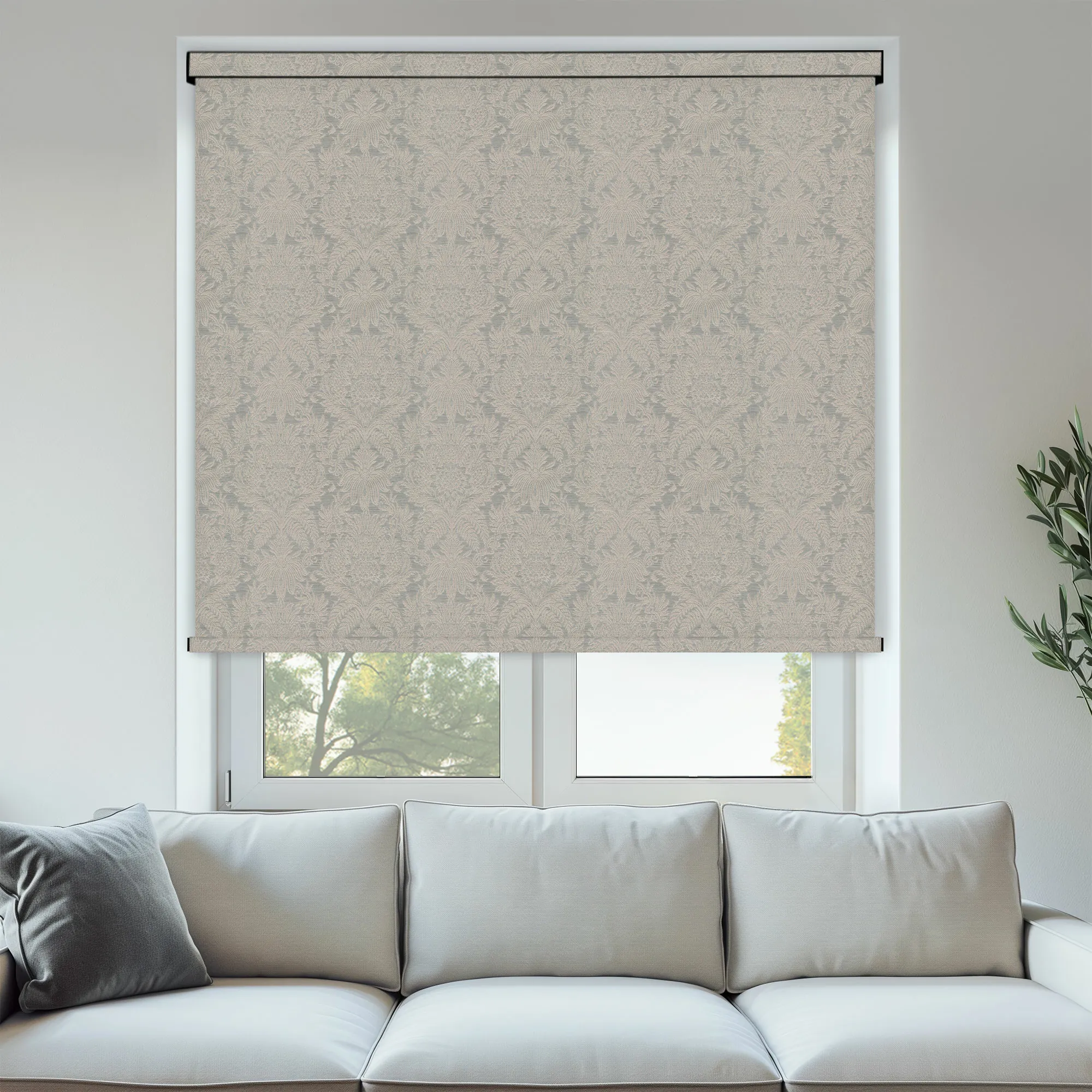 ROLL DAMASK BO STONE ROLL DAMASK BO STONE
